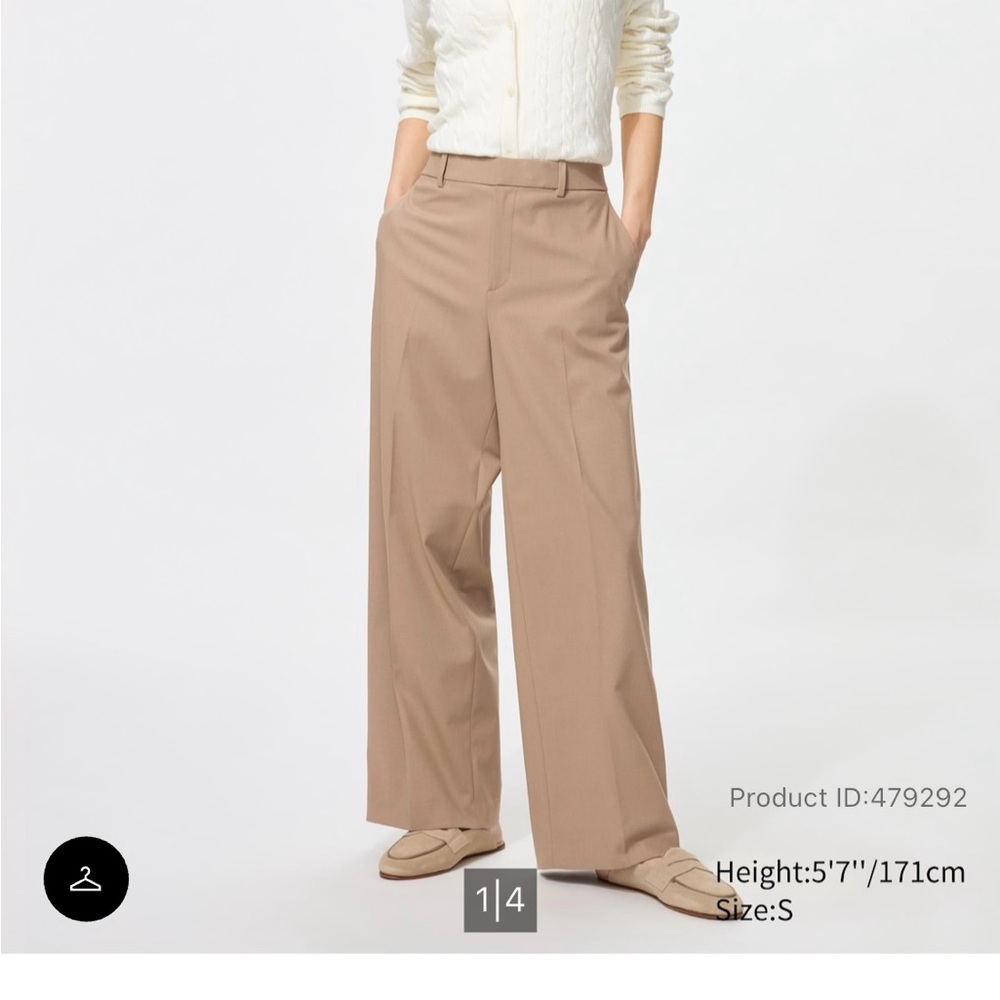 Uniqlo Smart Wide Pants - Picture 4 of 9